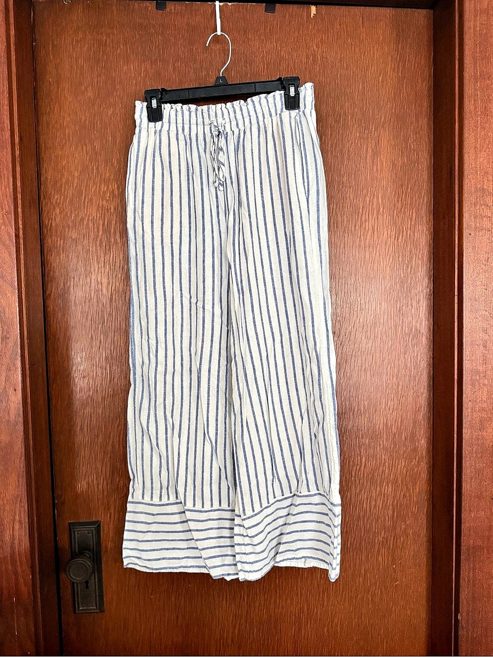 Lauren Conrad Women'Small Striped Wide Leg Pants Size Small
